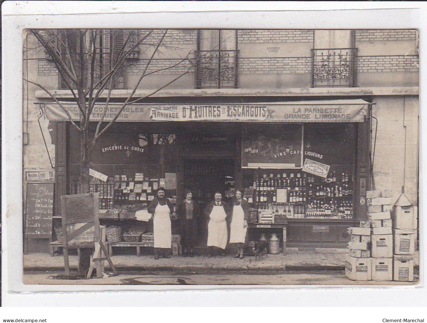 KREMLIN BICETRE : Carte Photo De L'épicerie PRUDHOMME - Très Bon état - Kremlin Bicetre