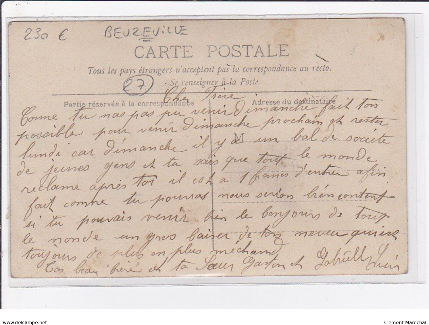 BEUZEVILLE : Carte Photo De L'épicerie Mercerie REBUT - Très Bon état - Other & Unclassified