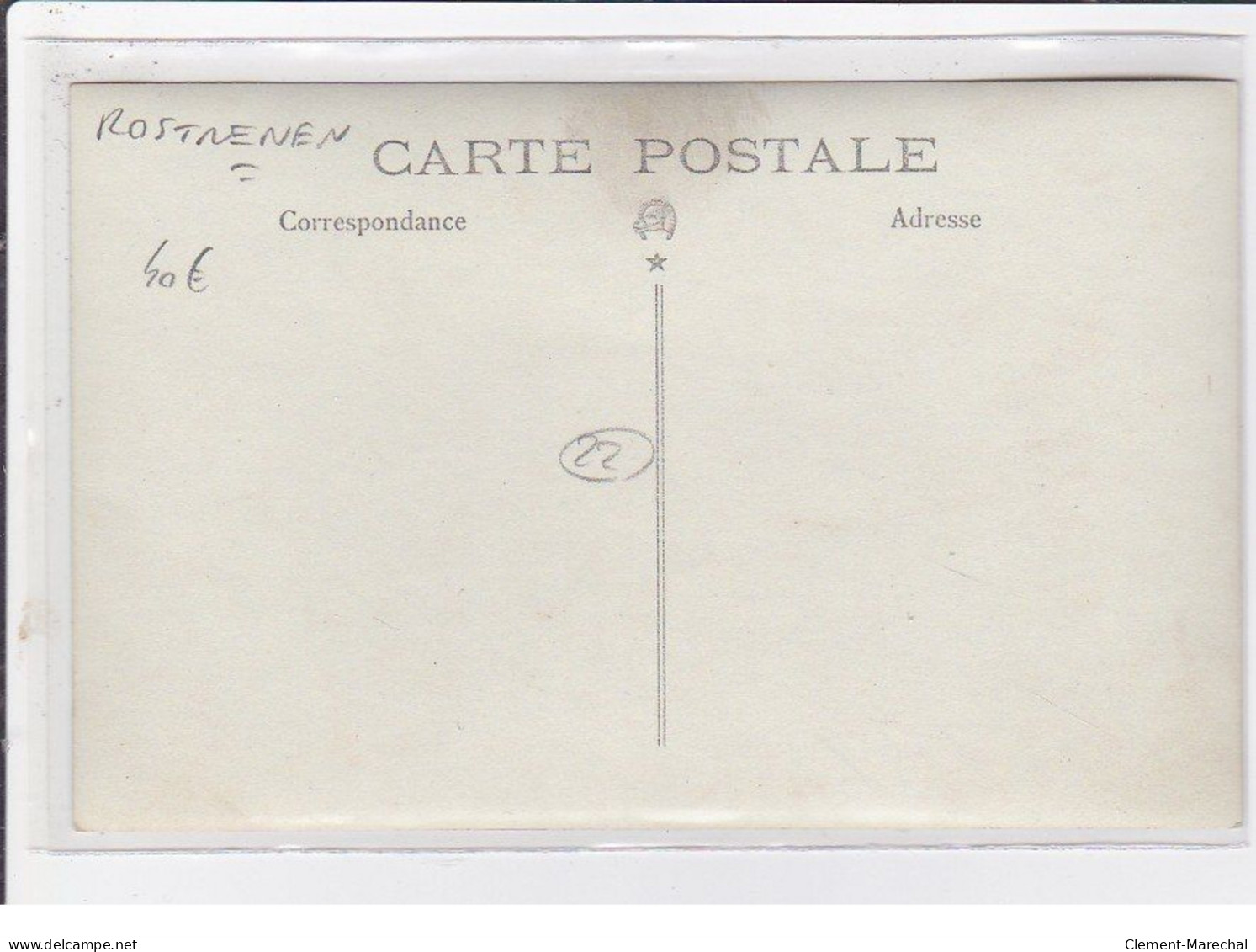 ROSTRENEN : Carte Photo De Conscrits - Très Bon état - Sonstige & Ohne Zuordnung