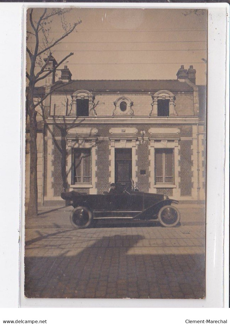 SOISSONS : Carte Photo D'une Automobile En 1921 - Très Bon état - Soissons