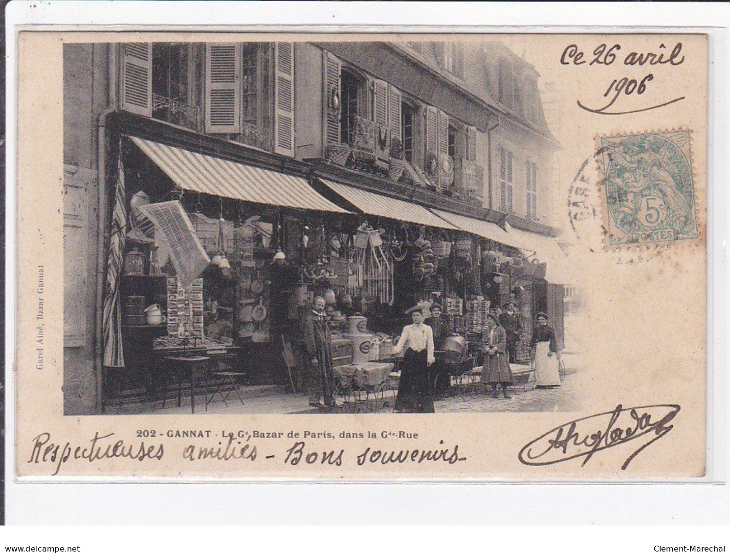 GANNAT : Le Grand Bazar De Paris - Très Bon état - Other & Unclassified