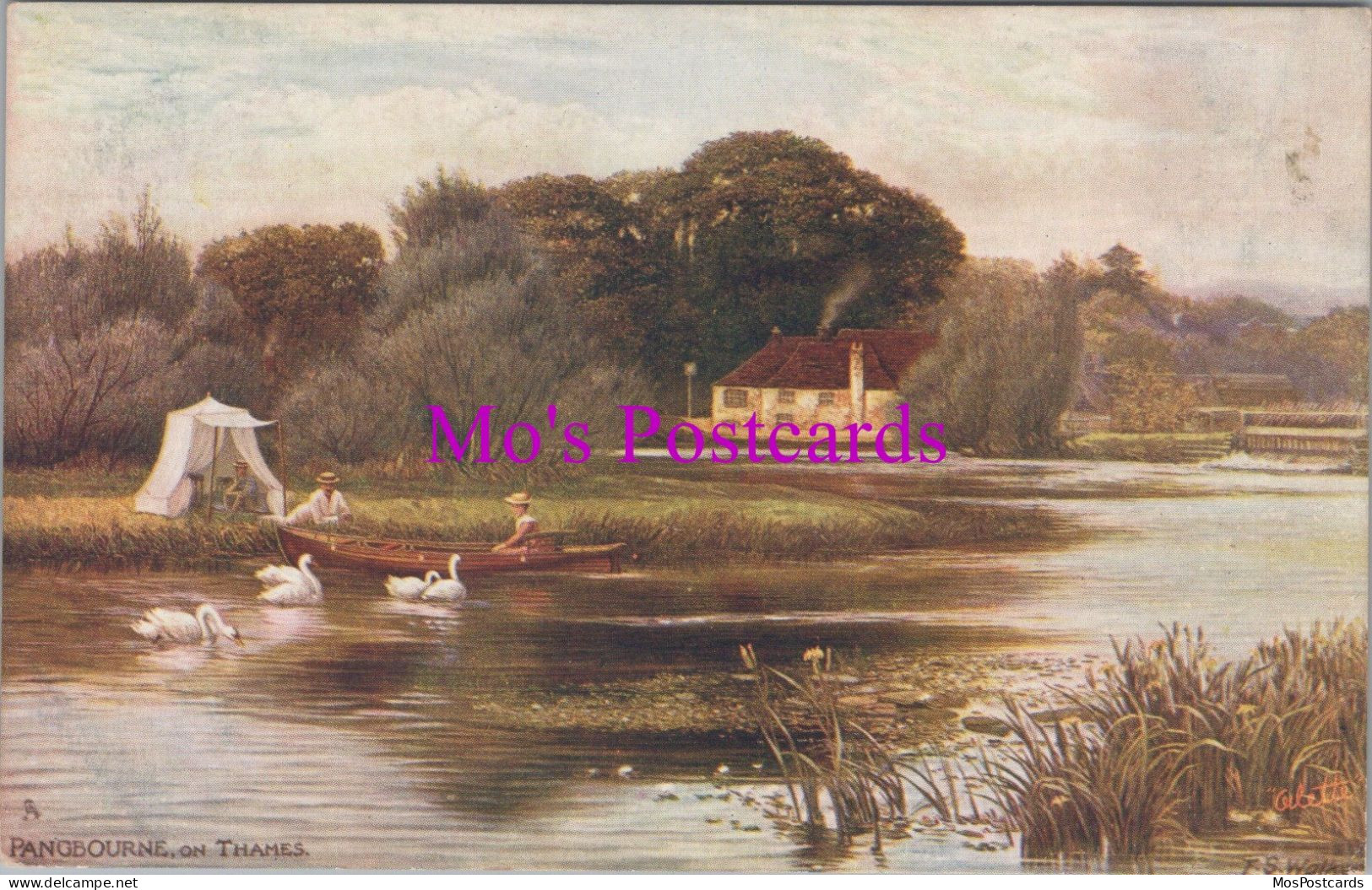 Berkshire Postcard - Pangbourne On Thames  DZ205 - Other & Unclassified