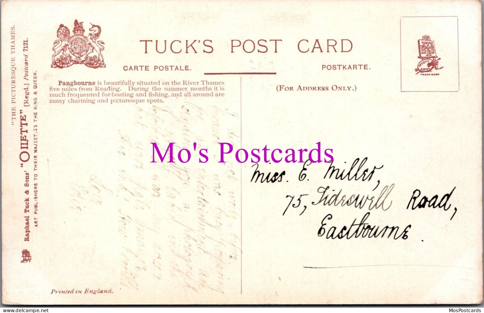 Berkshire Postcard - Pangbourne On Thames  DZ205 - Autres & Non Classés