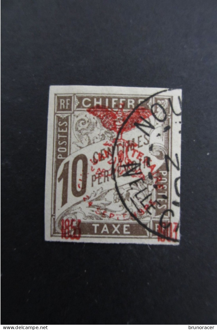 Nelle CALEDONIE TAXES N°9 Oblit. TB COTE 13,50 EUROS VOIR SCANS - Portomarken