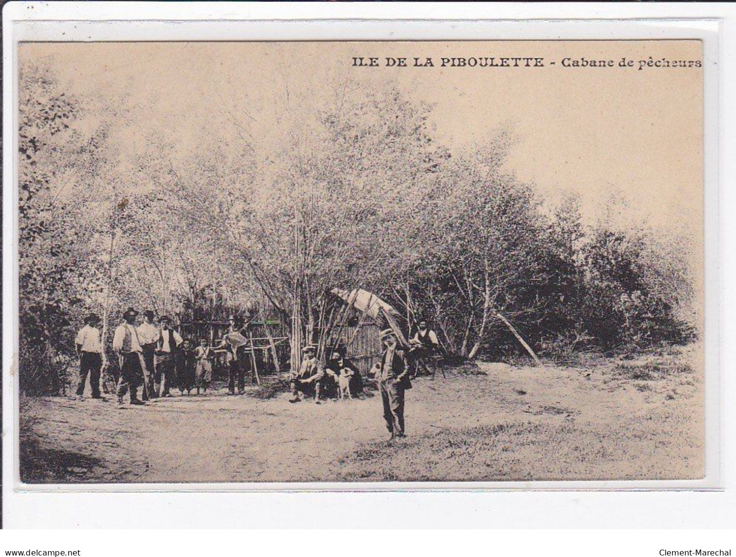 CADEROUSSE - Ile De La Piboulette : Cabane De Pêcheurs - Très Bon état - Autres & Non Classés