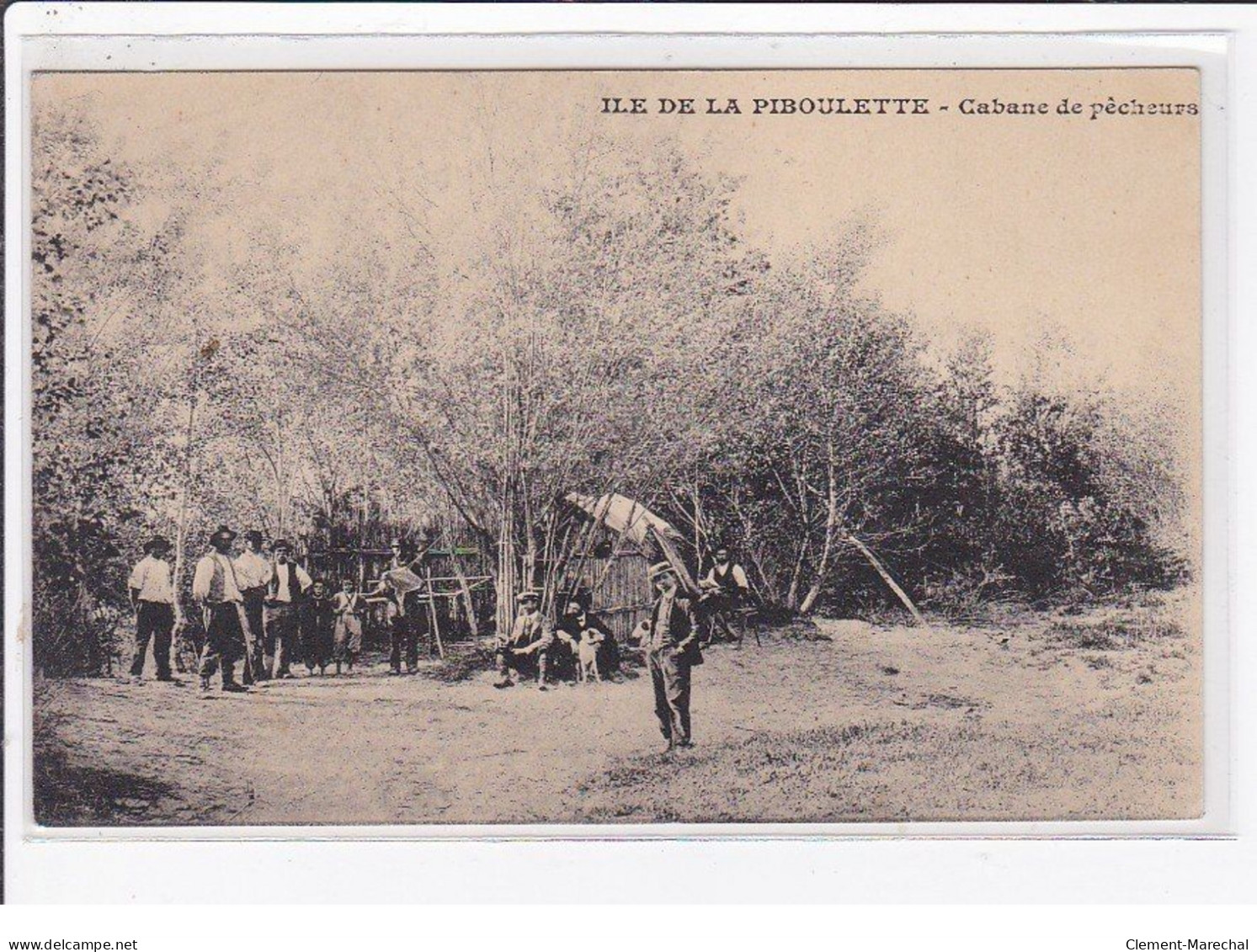 CADEROUSSE - Ile De La Piboulette : Cabane De Pêcheurs - Très Bon état - Other & Unclassified