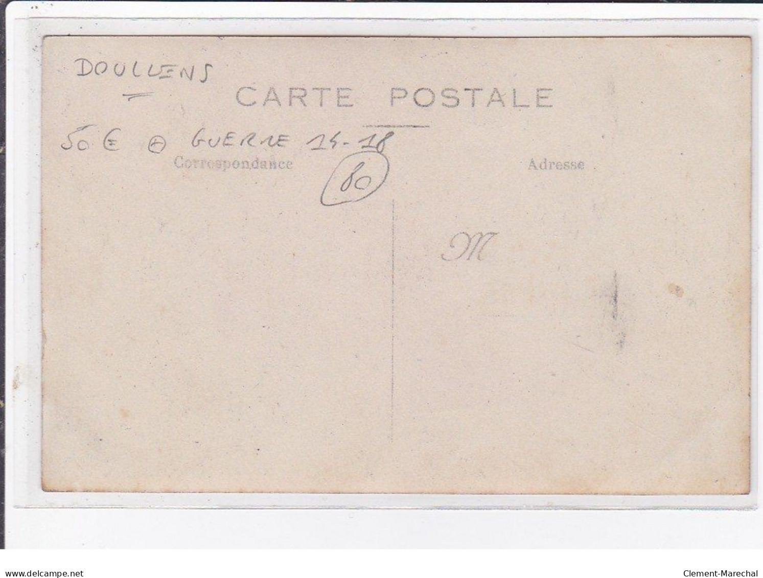 DOULLENS : Carte Photo Des Canons Confisqués à L'ennemi (guerre - Militaire) - Très Bon état - Doullens