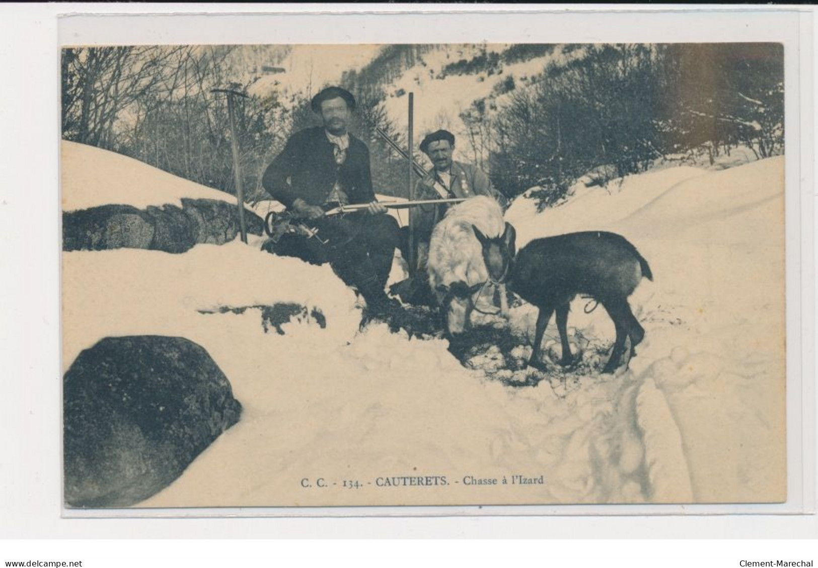 CAUTERETS - Chasse à L'izard - Très Bon état - Cauterets