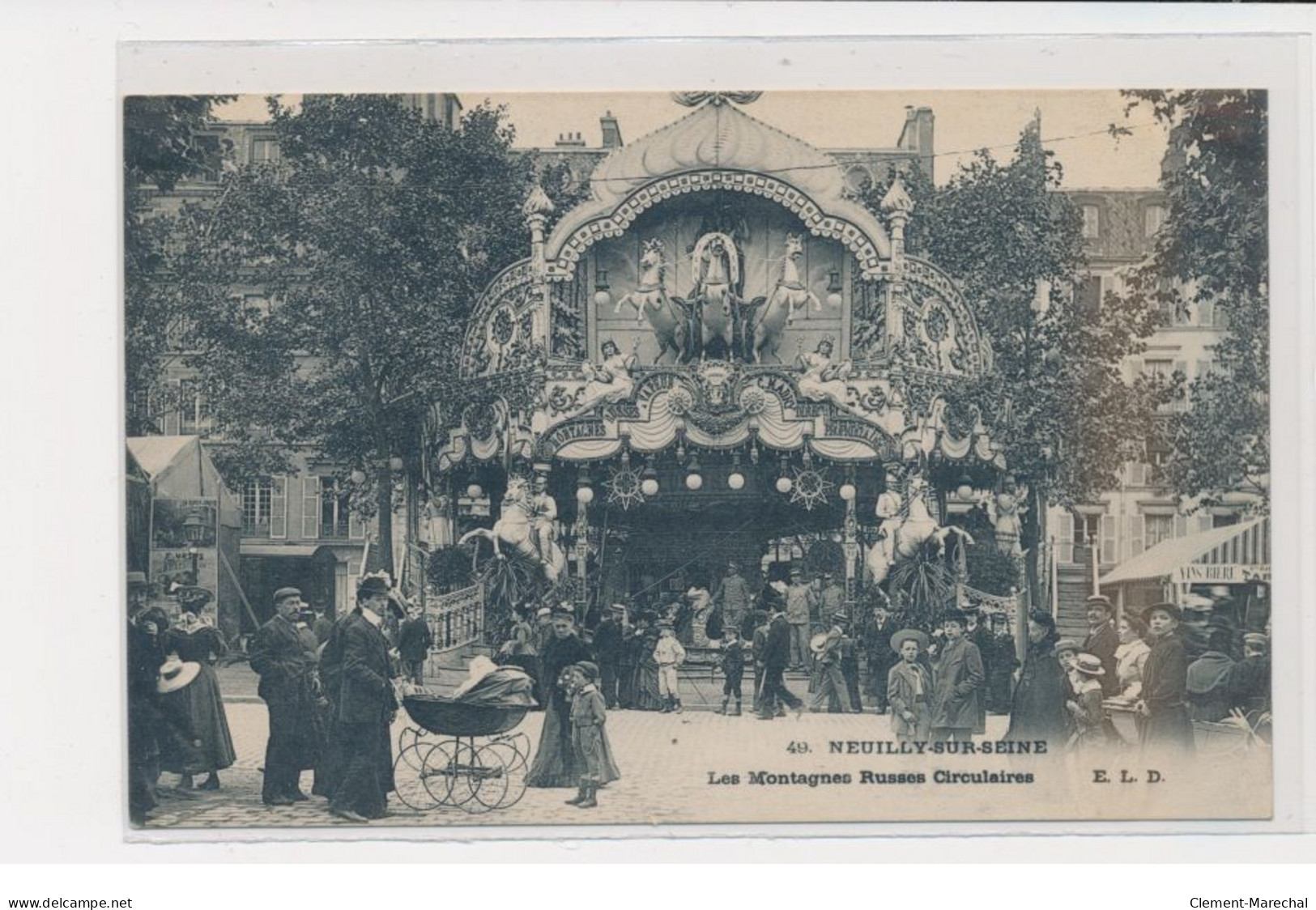 NEUILLY SUR SEINE - Les Montagnes Russes Circulaires - Très Bon état - Neuilly Sur Seine