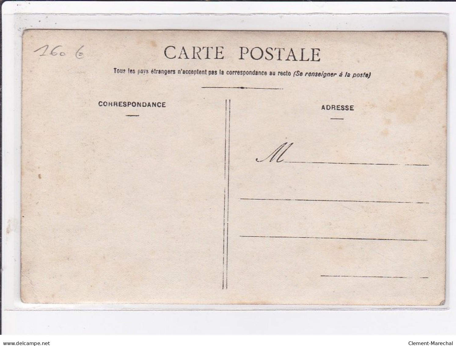 A LOCALISER : Carte Photo Du Salon De Coiffure Metayer (coiffeur) - Très Bon état - Photos