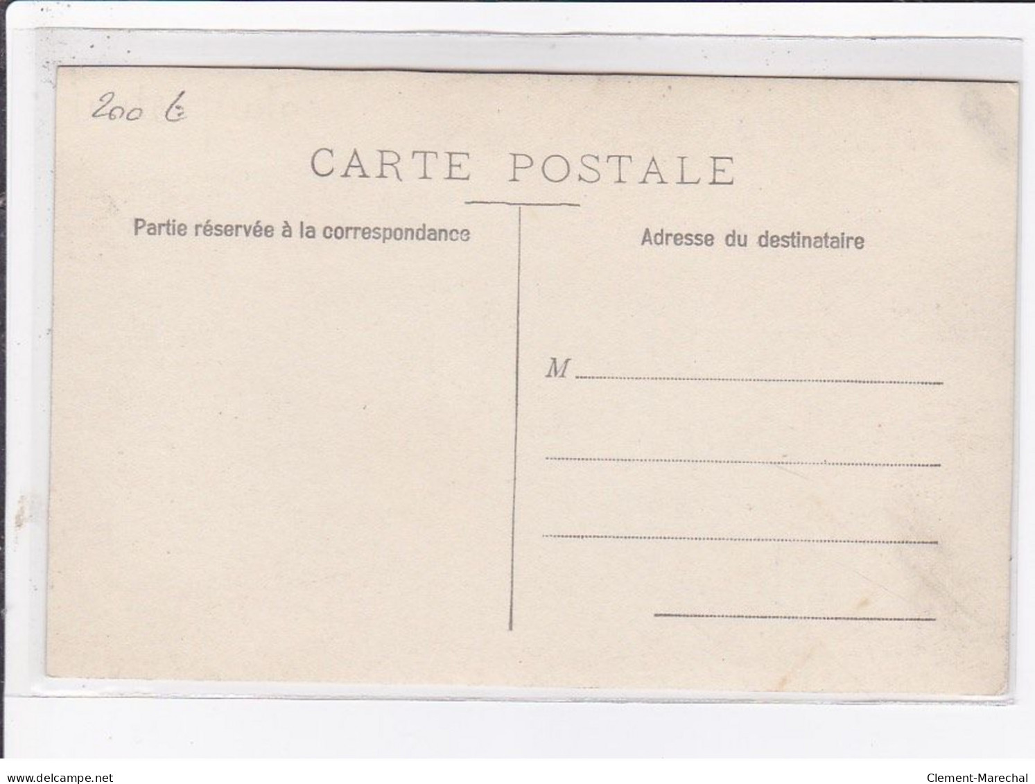 A LOCALISER : Carte Photo Du Salon De Coiffure Merny (coiffeur) - Très Bon état - Photos