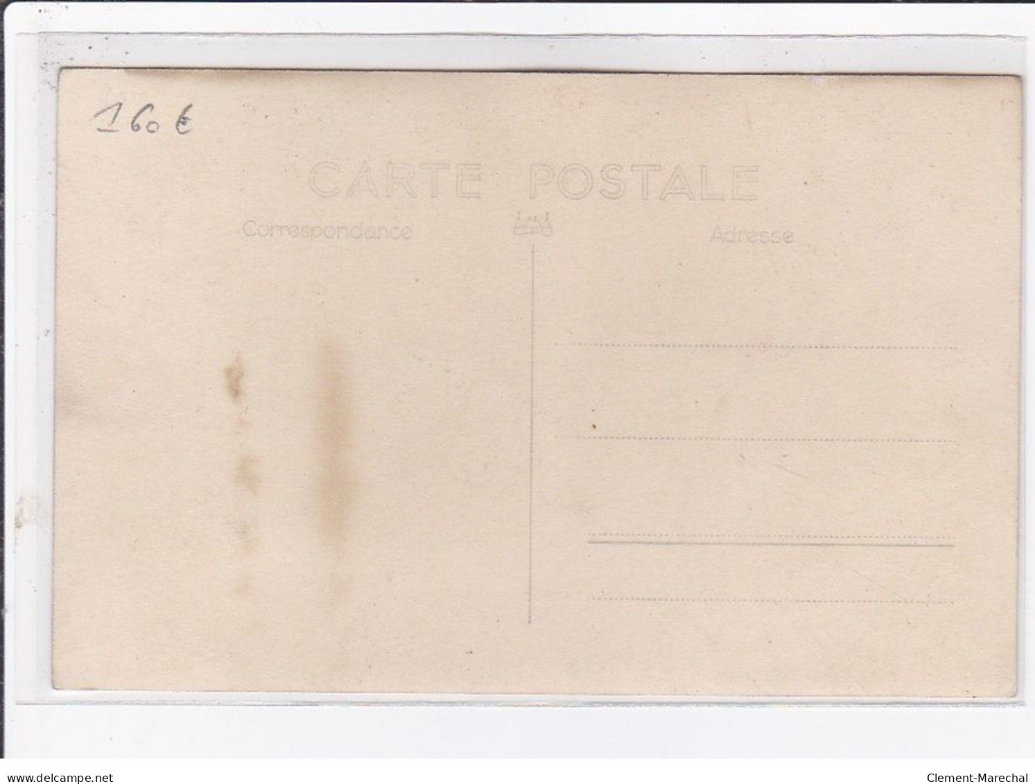 A LOCALISER : Carte Photo Du Salon De Coiffure Georges (coiffeur) - Très Bon état - Photos