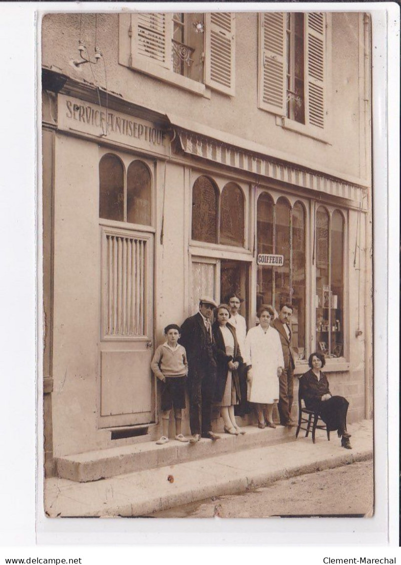 A LOCALISER : Carte Photo D'un Salon De Coiffure (coiffeur) - état - Photos