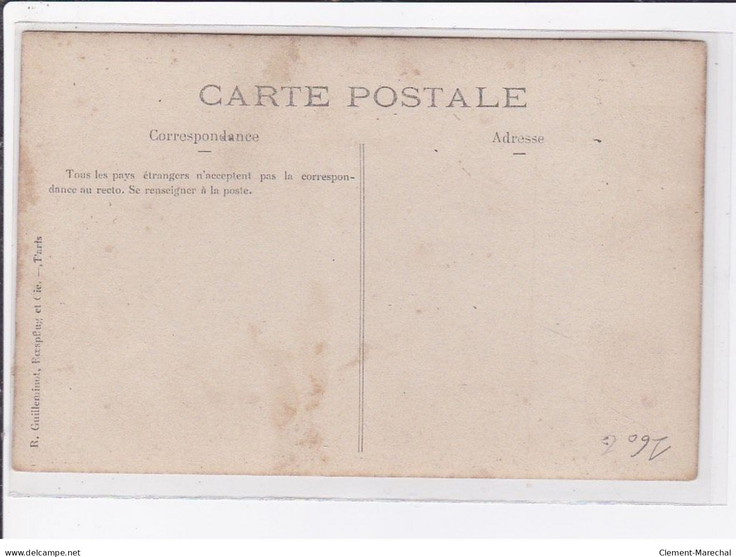 A LOCALISER : Carte Photo Du Salon De Coiffure Cavignac (coiffeur) - Très Bon état - Photos