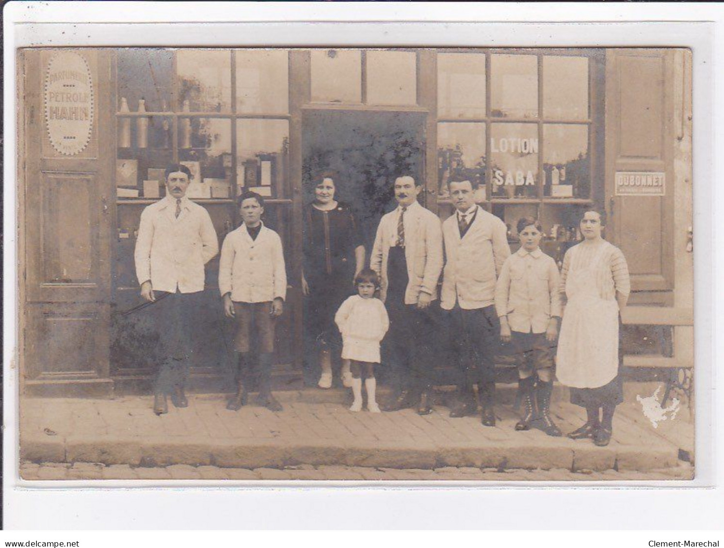 A LOCALISER : Carte Photo D'un Salon De Coiffure (coiffeur) - état - Photos