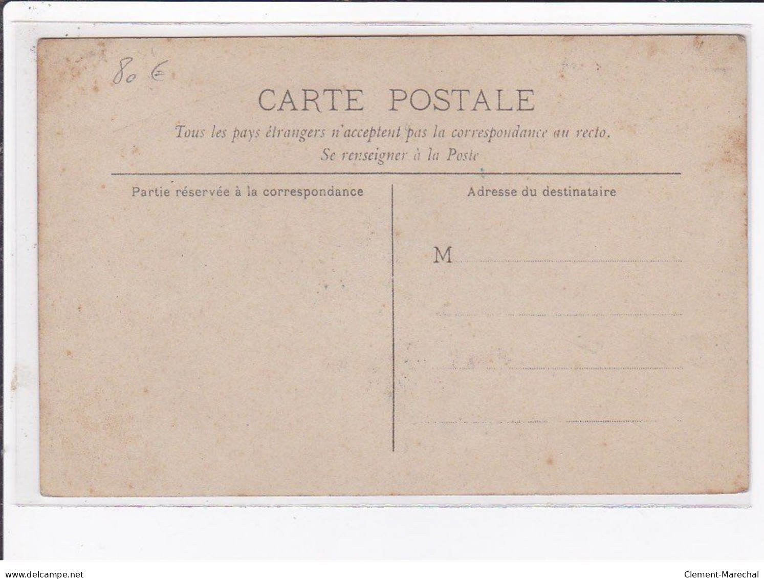 A LOCALISER : Carte Photo D'un Salon De Coiffure (coiffeur) -  Très Bon état - Fotos