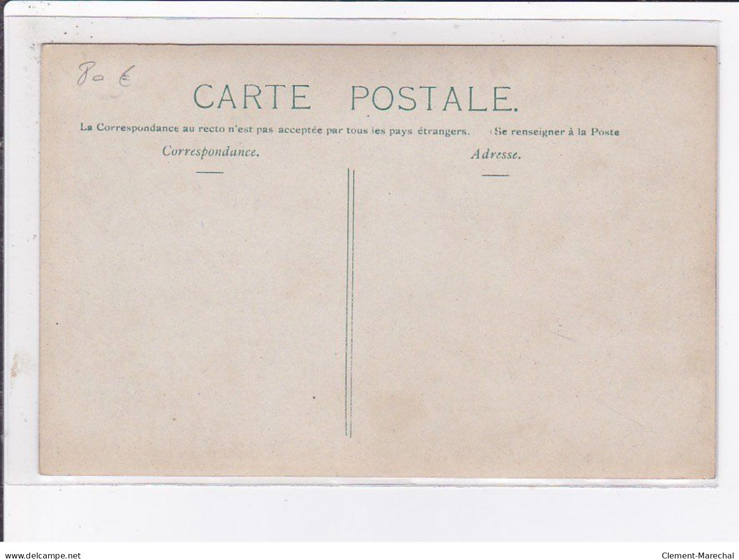 A LOCALISER : Carte Photo D'un Salon De Coiffure (coiffeur) -  Très Bon état - Foto