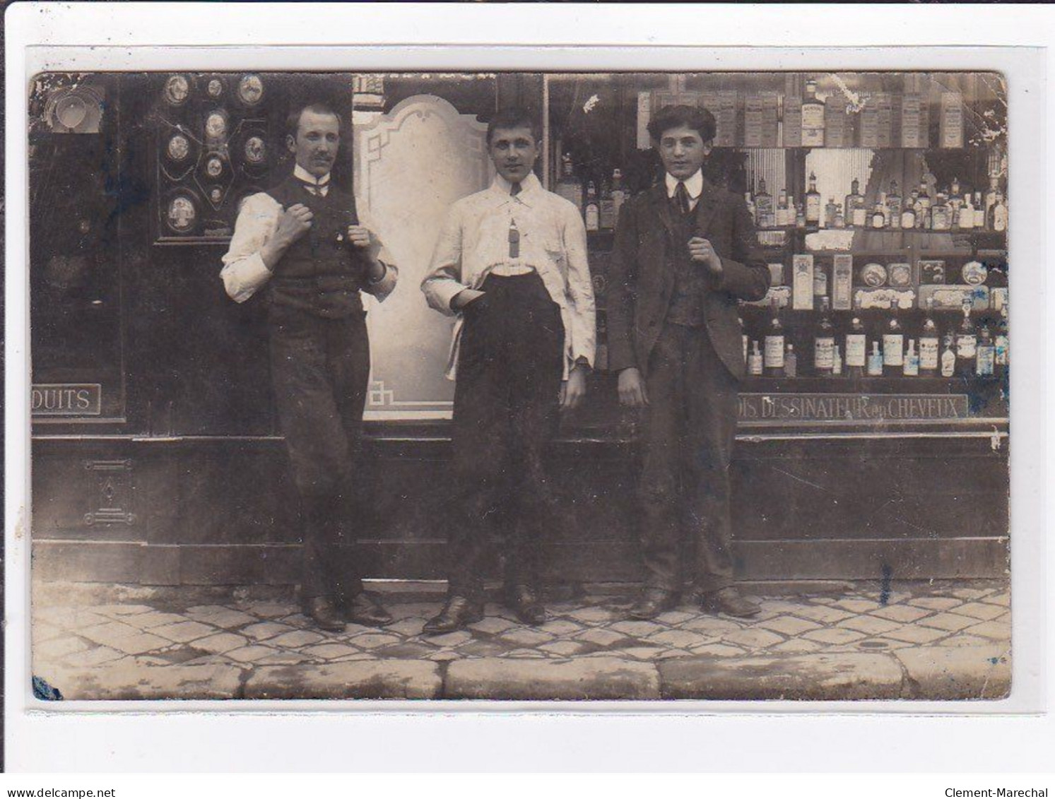 A LOCALISER : Carte Photo D'un Salon De Coiffure (coiffeur) - état - Photos