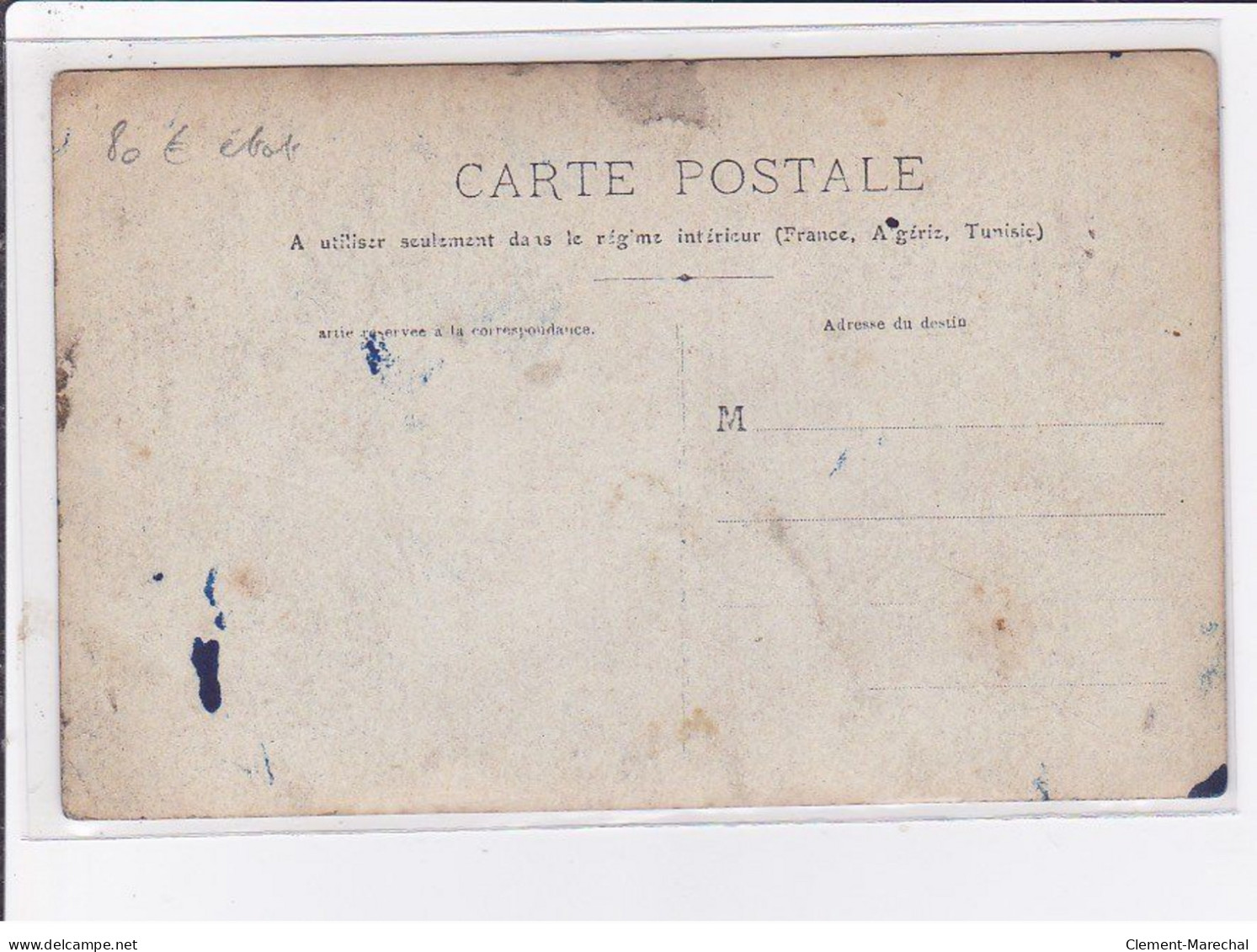 A LOCALISER : Carte Photo D'un Salon De Coiffure (coiffeur) - état - Fotos