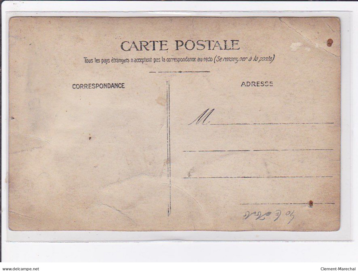 A LOCALISER : Carte Photo D'un Salon De Coiffure (coiffeur) - état - Photos