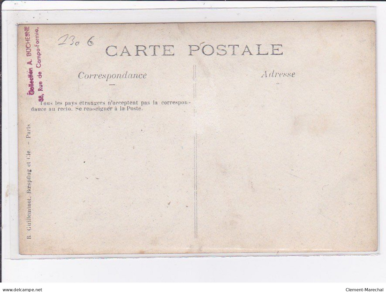 A LOCALISER : Carte Photo D'un Salon De Coiffure (coiffeur) -  Très Bon état - Fotos