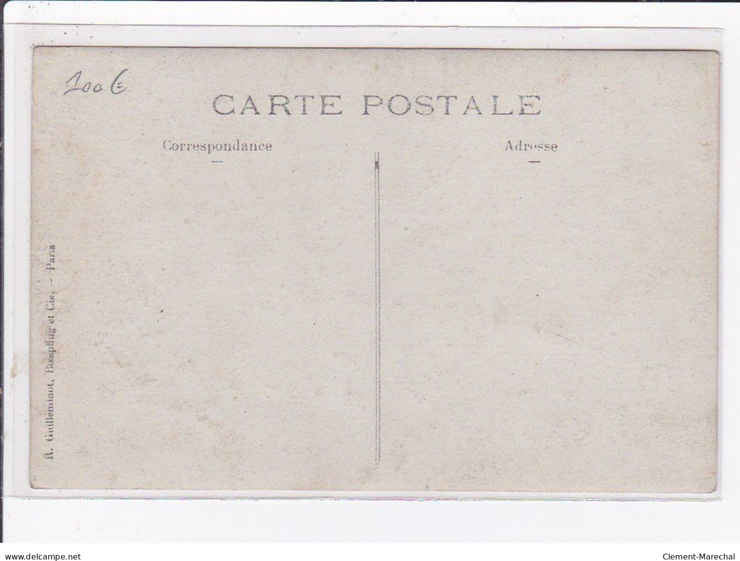 A LOCALISER : Carte Photo D'un Salon De Coiffure (coiffeur) -  Très Bon état - Foto