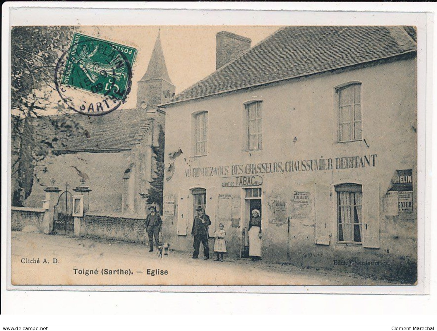 TOIGNE : Eglise - Très Bon état - Andere & Zonder Classificatie