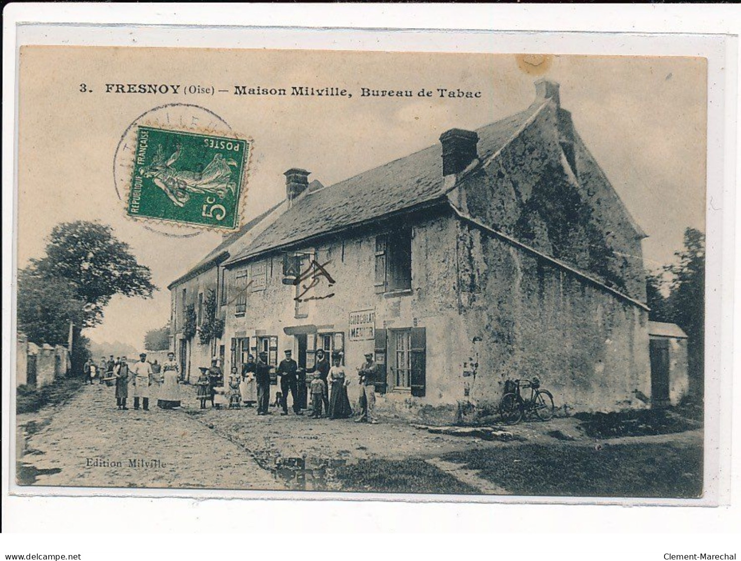 FRESNOY : Maison Milville, Bureau De Tabac - Très Bon état - Autres & Non Classés