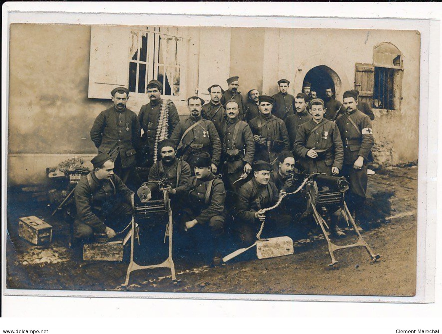 Militaires, Mitrailleuse Allemande (Guerre 1915-1916) - Très Bon état - Other & Unclassified