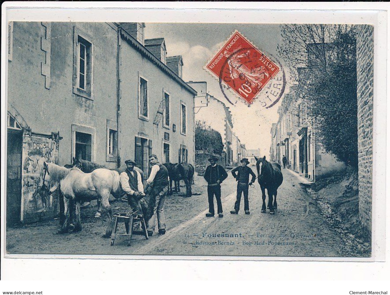 FOUESNANT : Ferrage Des Chevaux - Très Bon état - Fouesnant