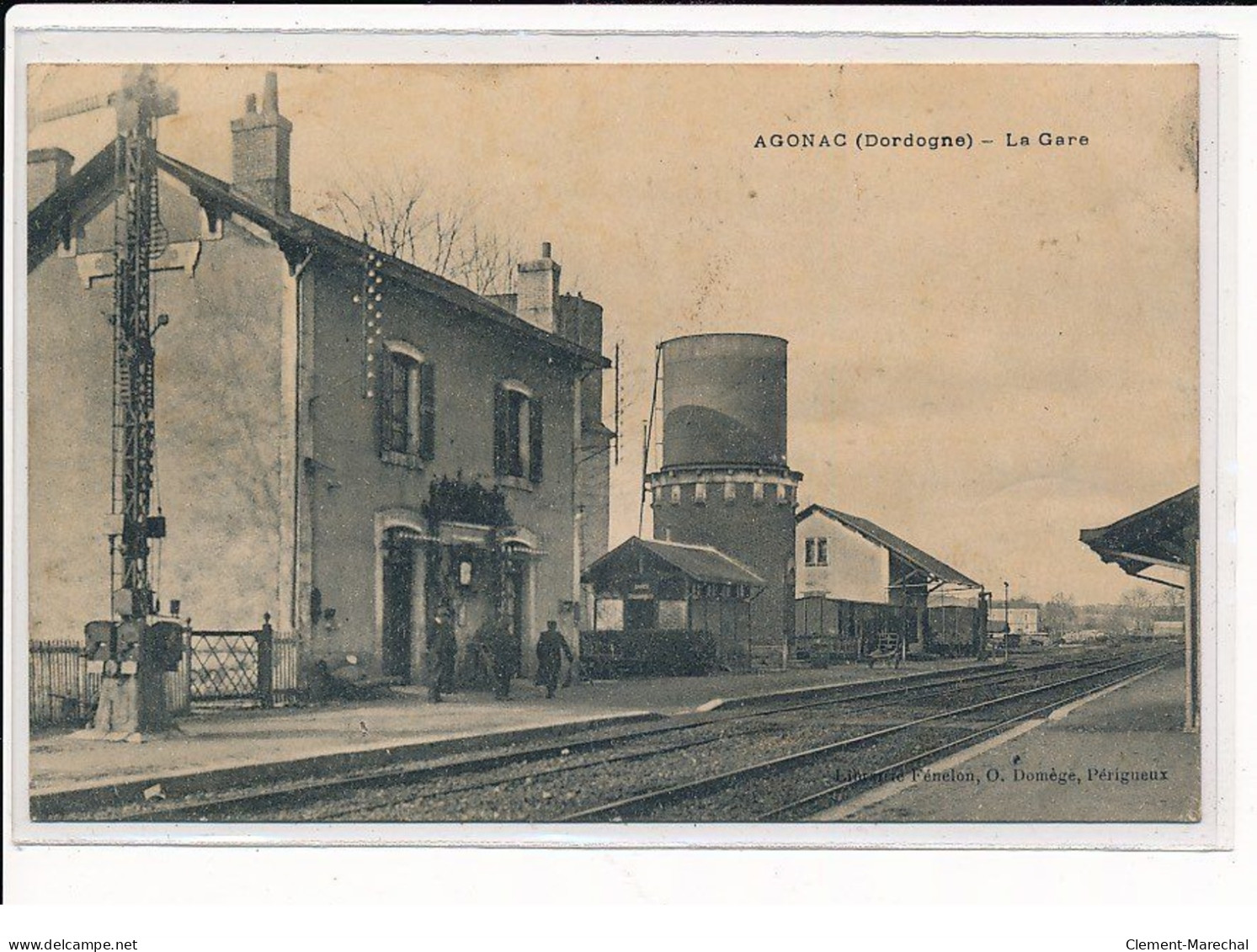 AGONAC : La Gare - Très Bon état - Sonstige & Ohne Zuordnung