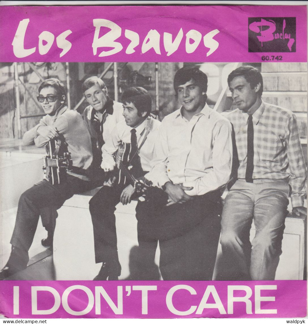 LOS BRAVOS - I Don't Care - Autres - Musique Anglaise