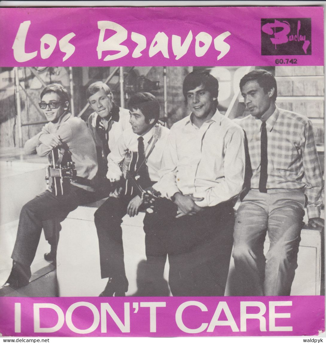 LOS BRAVOS - I Don't Care - Andere - Engelstalig