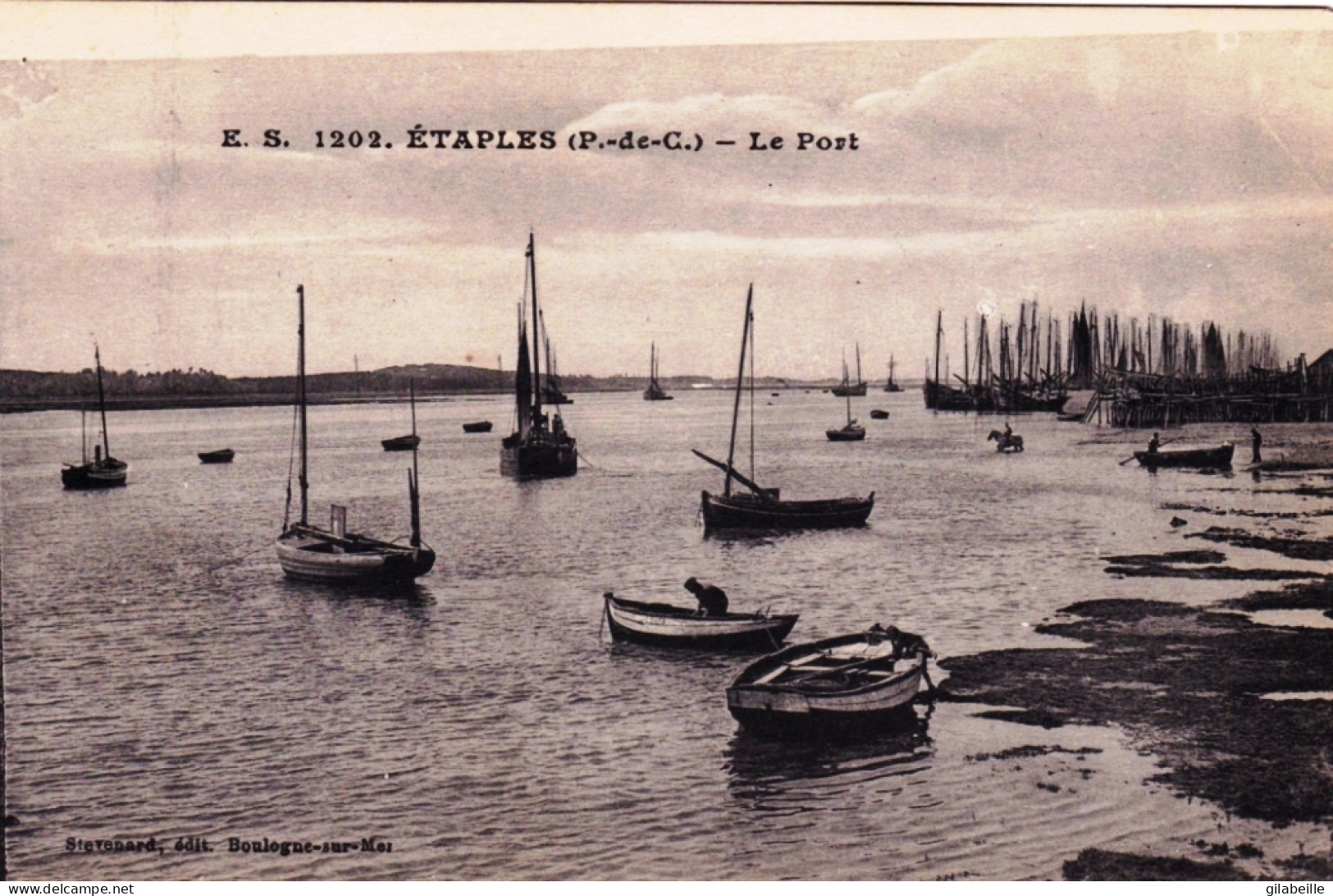 62 - Pas De Calais - ETAPLES - Le Port - Etaples