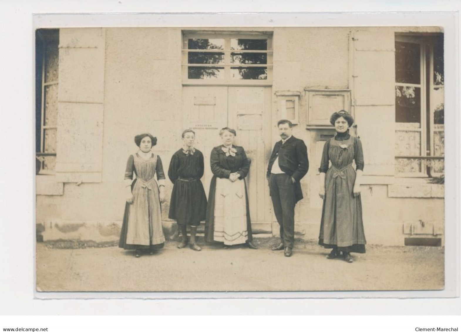 MER - Carte Photo - Bureau De Poste - Boulevard De La Gare - Très Bon état - Other & Unclassified