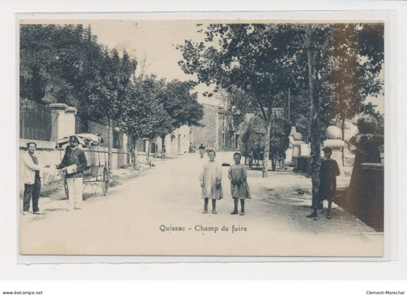 QUISSAC - Champ De Foire - Facteur - Très Bon état - Quissac