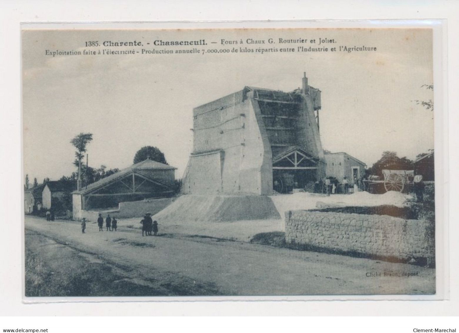 CHASSENEUIL - Fours à Chaux - Très Bon état - Altri & Non Classificati