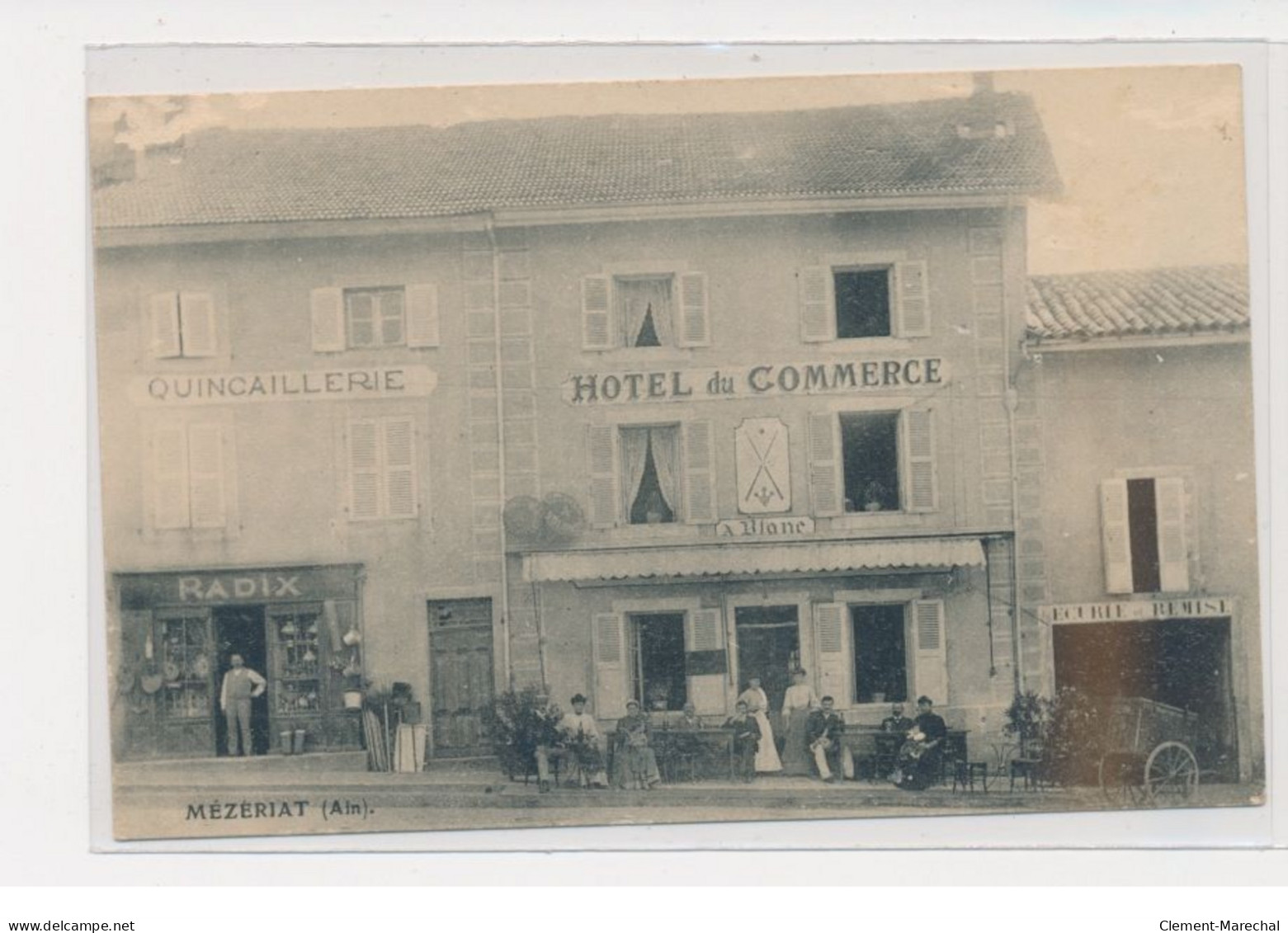 MEZERIAT - Hôtel Du Commerce - état - Unclassified