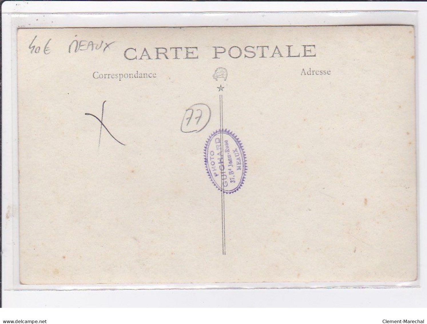 MEAUX : Carte Photo D'une Pièce De Théâtre - Travestis - (alsacienne) - Très Bon état - Meaux