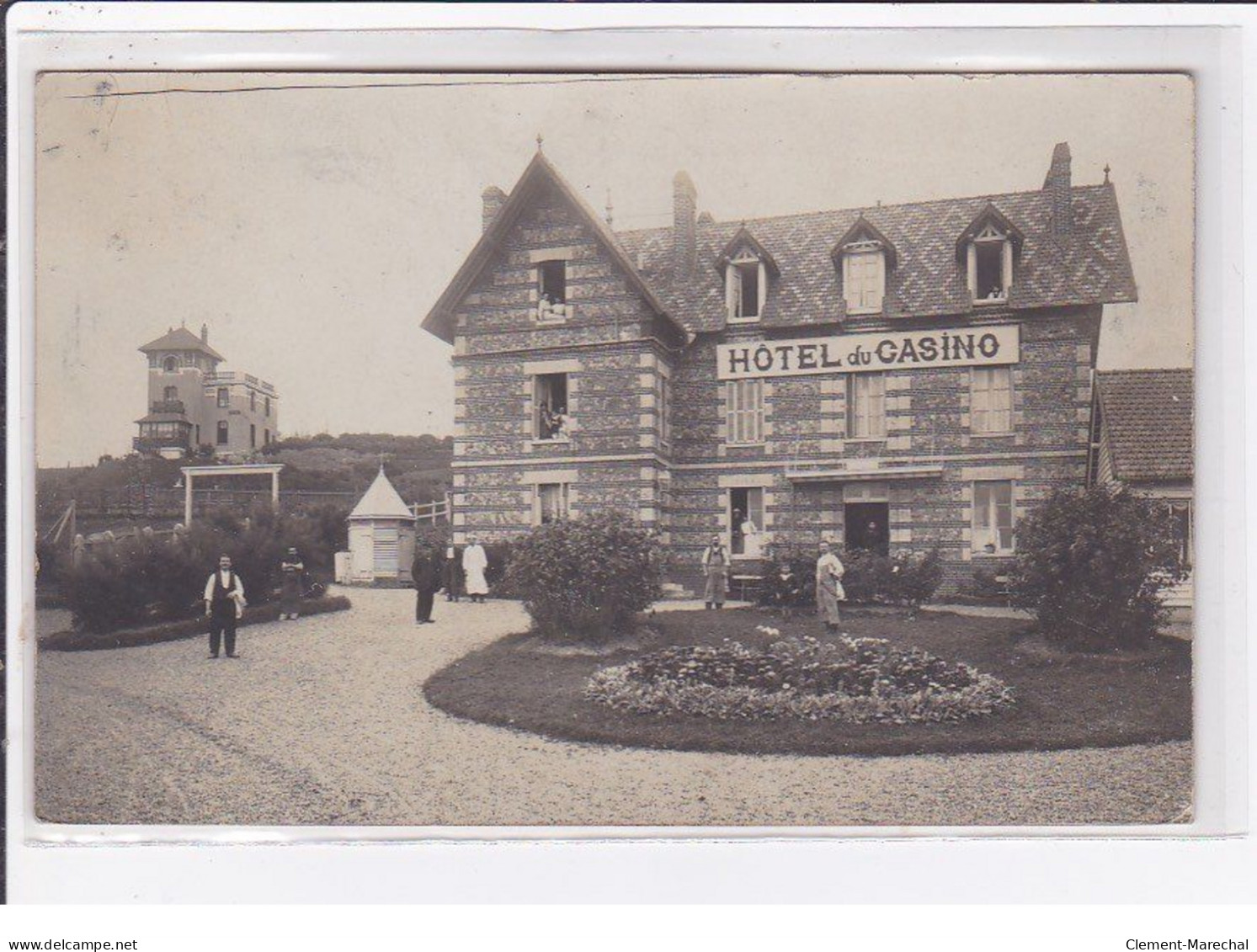 QUIBERVILLE : Carte Photo De L'hotel Du Casino - Très Bon état - Other & Unclassified