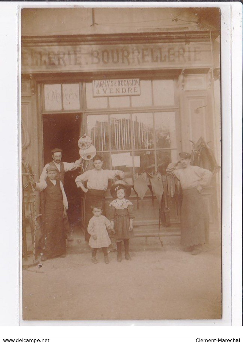 TOULON SUR ARROUX  : Carte Photo De La Sellerie - Bourrellerie MARTIN - Très Bon état - Andere & Zonder Classificatie