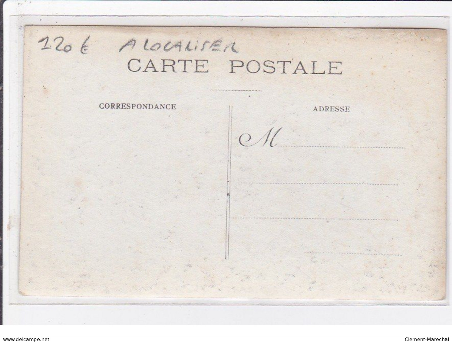 BOIS : Carte Photo (scierie à Localiser)- Très Bon état - Other & Unclassified