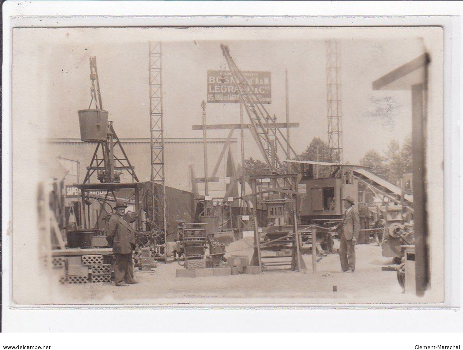 VINCENNES : Carte Photo Au 15 Rue De Lagny (LEGRAND - Travaux) - Très Bon état - Vincennes