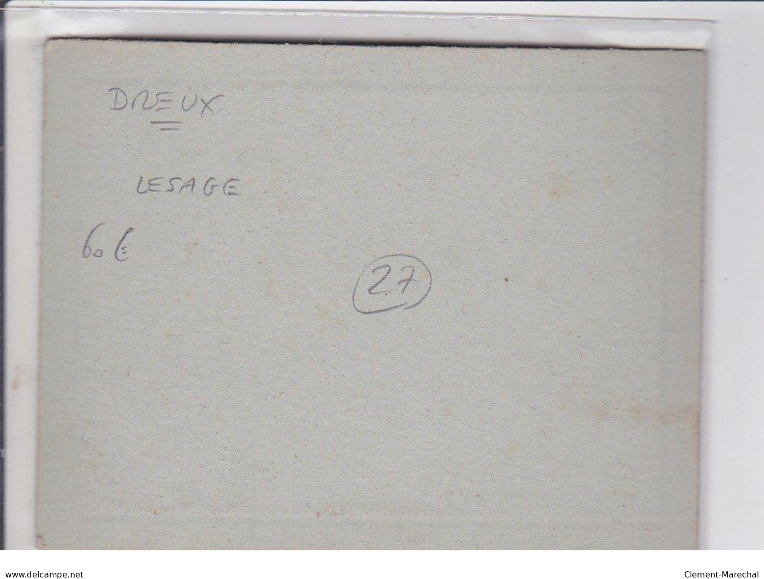 DREUX : Photo Format 10x13 Cm D'un Attelage De La Maison LESAGE (omnibus) Vers 1900 - Très Bon état - Dreux