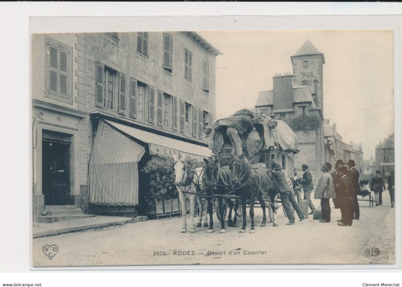 RODEZ - Départ D'un Courrier - Très Bon état - Rodez