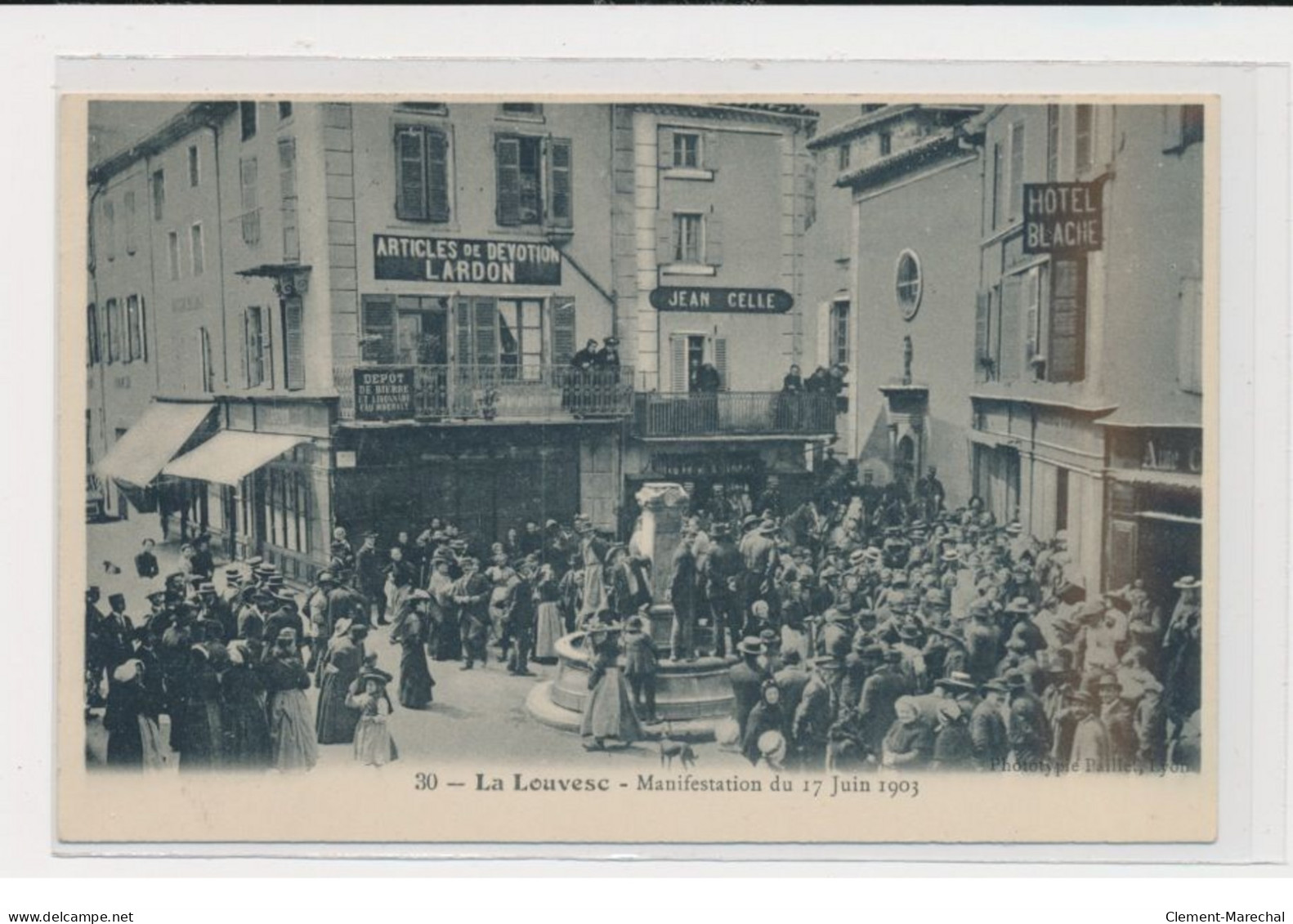 LA LOUVESC - Manifestation Du 17 Juin 1903 - Inventaires - Très Bon état - La Louvesc