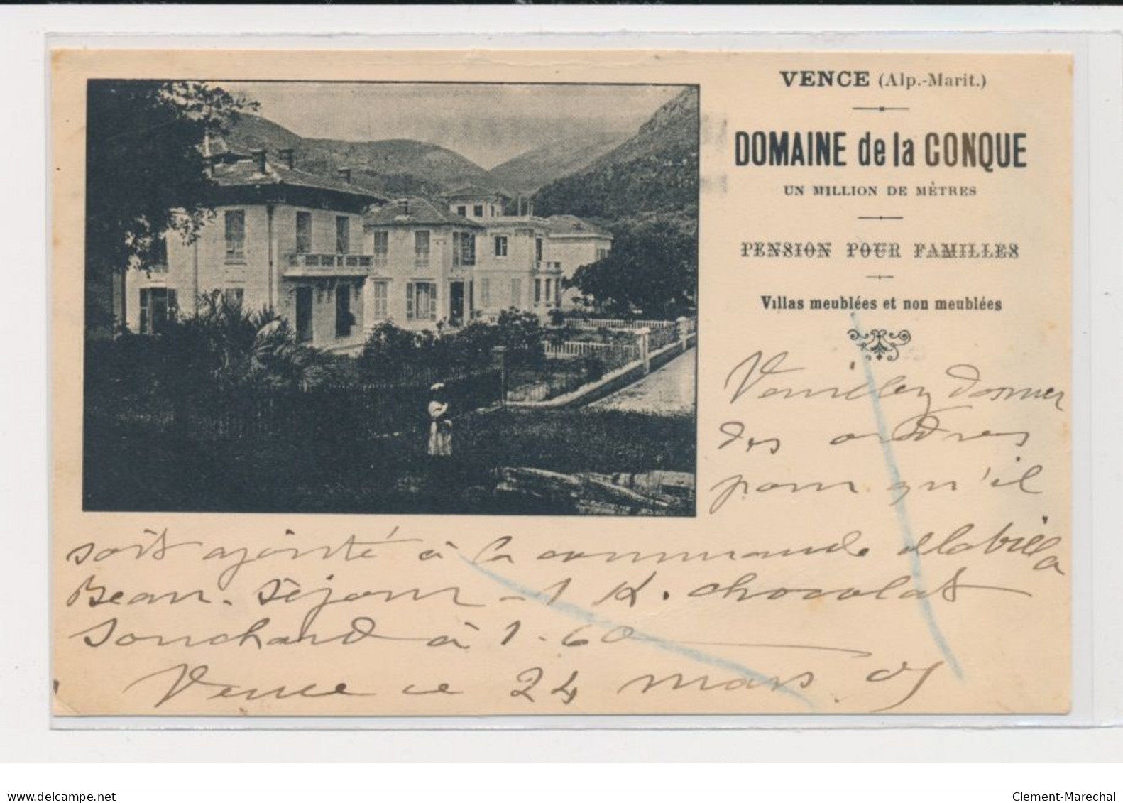 VENCE - Domaine De La Conque - Pension Pour Familles -  état - Vence