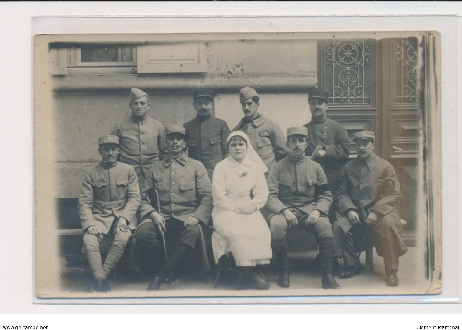 VICHY - Hotel Helder - 1917 - Infirmière - Soldats - Très Bon état - Vichy