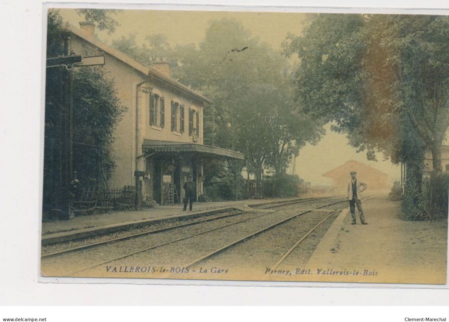 VALLEROIS LE BOIS - La Gare - Très Bon état - Otros & Sin Clasificación