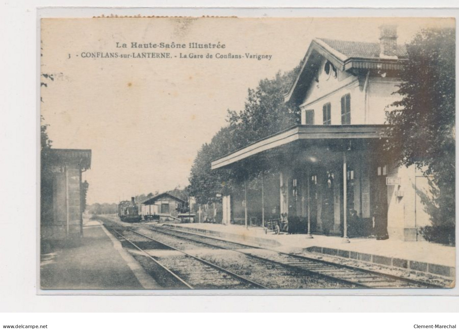 CONFLANS Sur LANTERNE - La Gare De Conflans-Varigney - Très Bon état - Autres & Non Classés